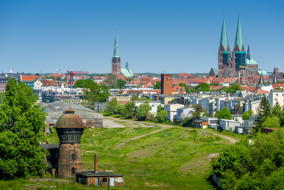 Ehemaliger Hauptgüterbahnhof in Lübeck